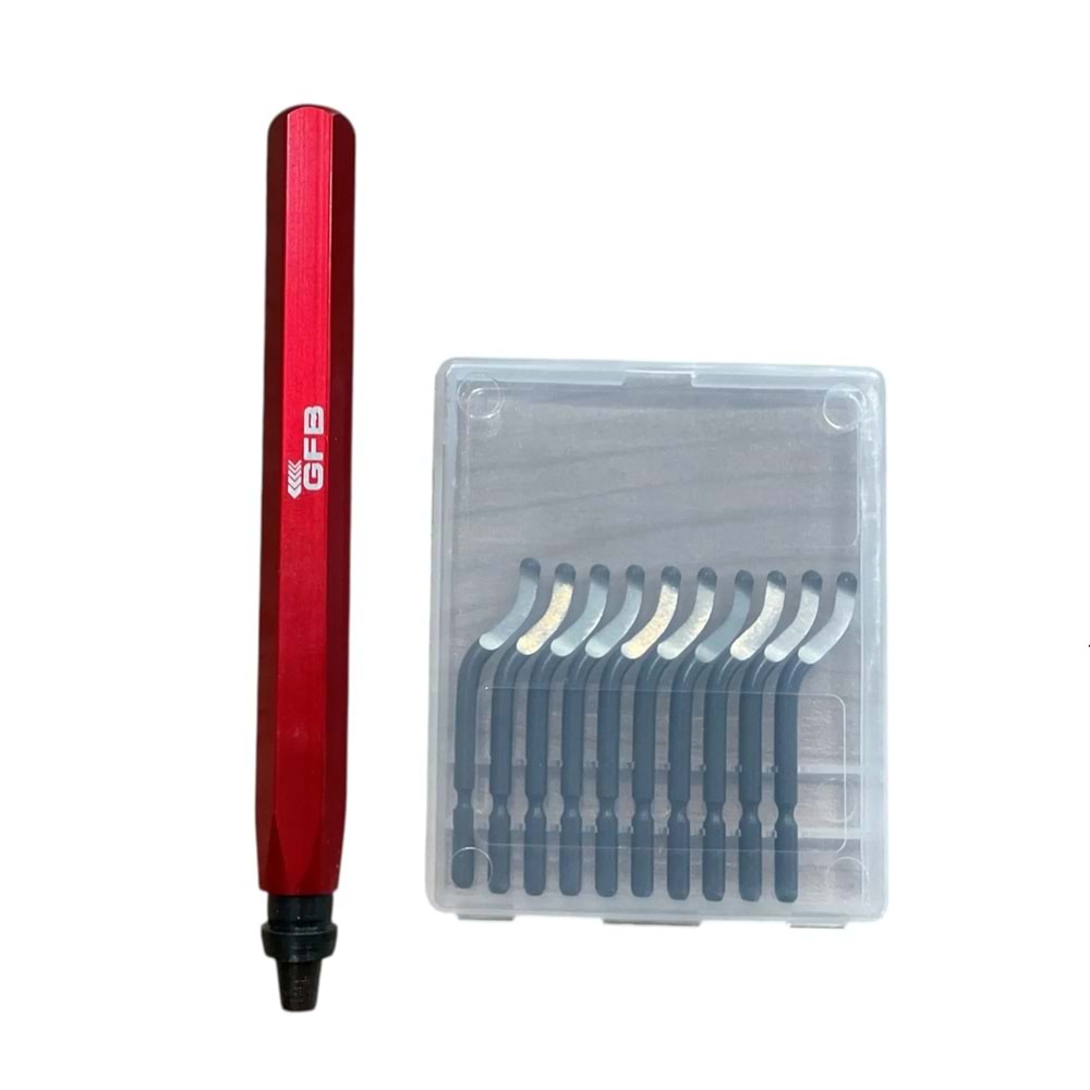 ÇAPAK ALMA RASPA SETİ ALÜMİNYUM GÖVDE