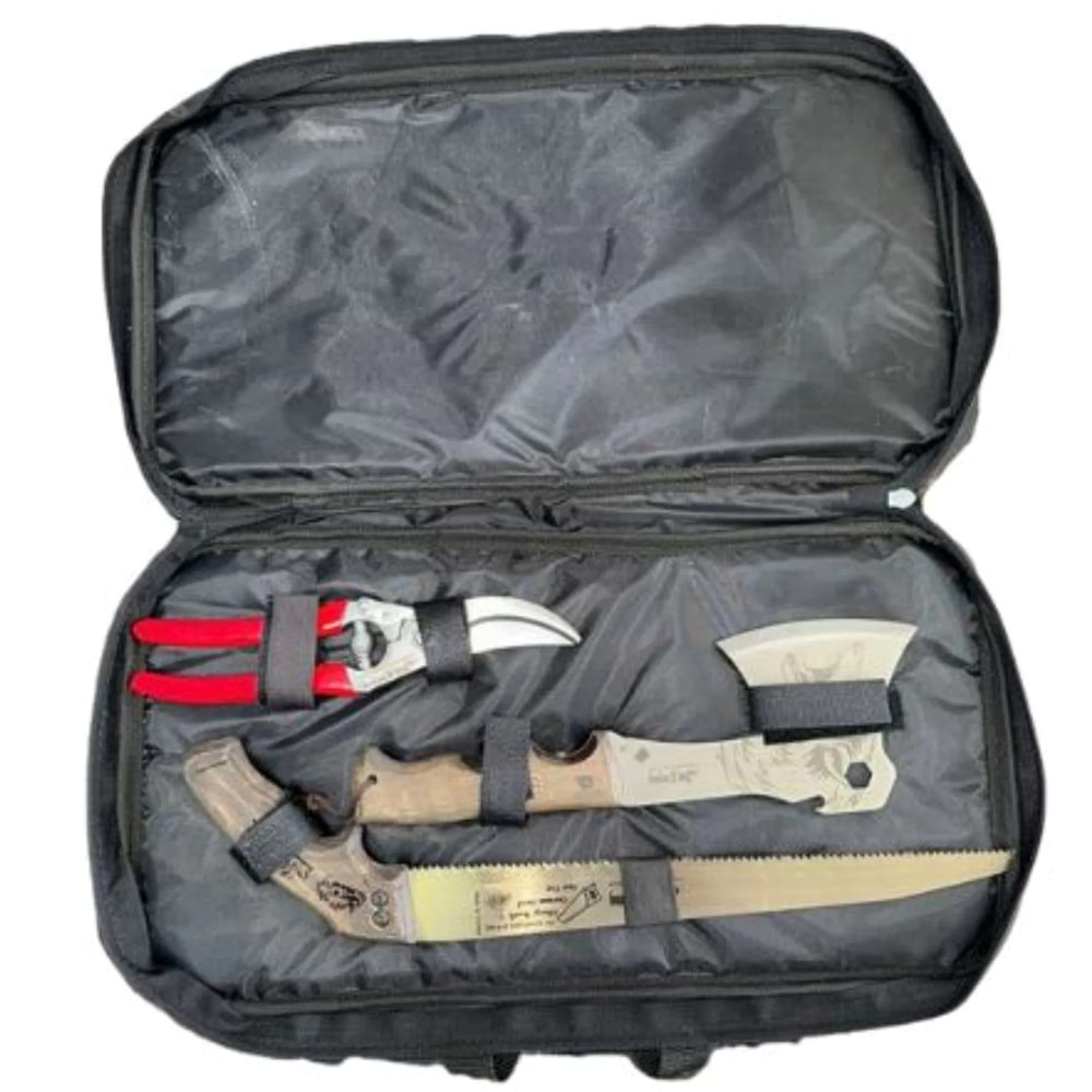 PROFESYONEL 3LÜ BUDAMA KAMP SETİ (ÇANTALI)